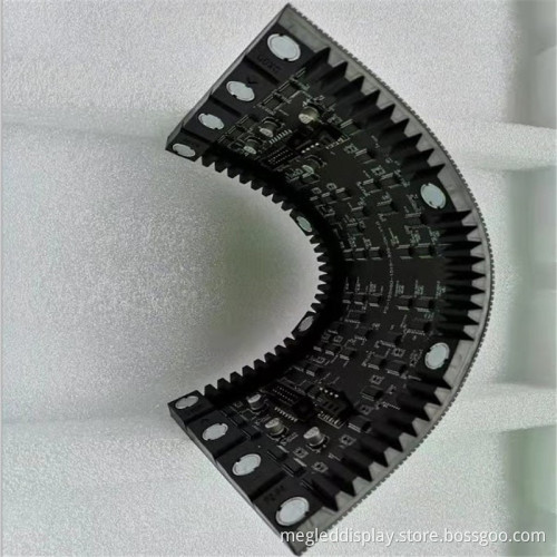 Indoor Soft Flexible Cylinder Led Display Screen Wall